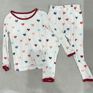 Kyte Baby Multi Heart PJs